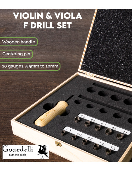 Sets de Brocas para Efes Guardelli para Violin y Viola | Maderas Barber