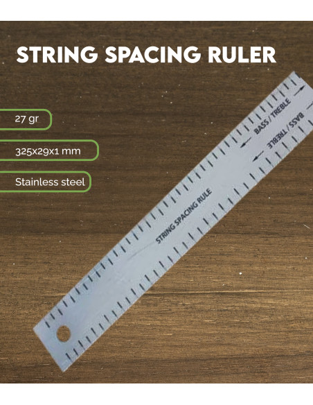 String Spacing Ruler