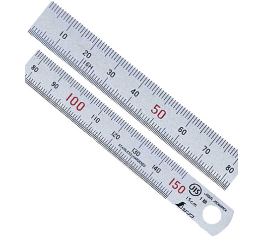 Règle en Acier Inoxydable Hosco 150mm| Maderas Barber