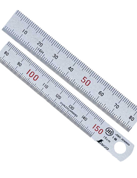 Regla de Acero Inoxidable 150mm Hosco TL-RU150