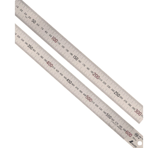 Regla de Acero Inoxidable 600mm Hosco TL-RU600
