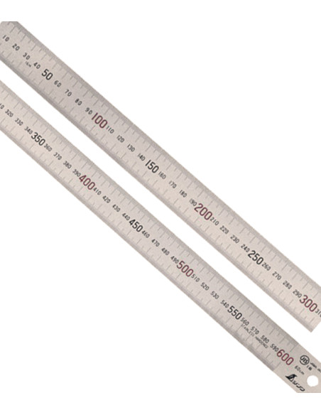 Règle en Acier Inoxydable Hosco 600mm| Maderas Barber