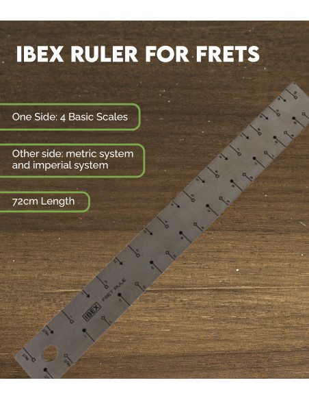 Buy Ibex Ruler for frets