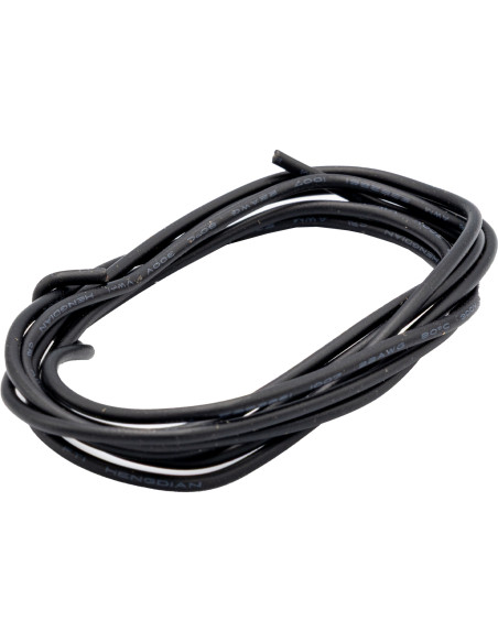 Câble de Connexion Rigide 22AWG 1m. Noir | Maderas Barber