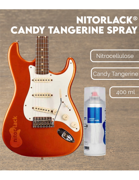 Laca Nitrocelulosa Nitorlack® Candy Tangerine Spray | Maderas Barber