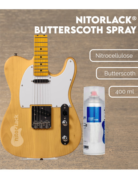 Laca Nitrocelulosa Nitorlack® Butterscotch Blonde Spray | Maderas Barber