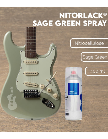 Laca Nitrocelulosa Nitorlack® Sage Green Spray | Maderas Barber
