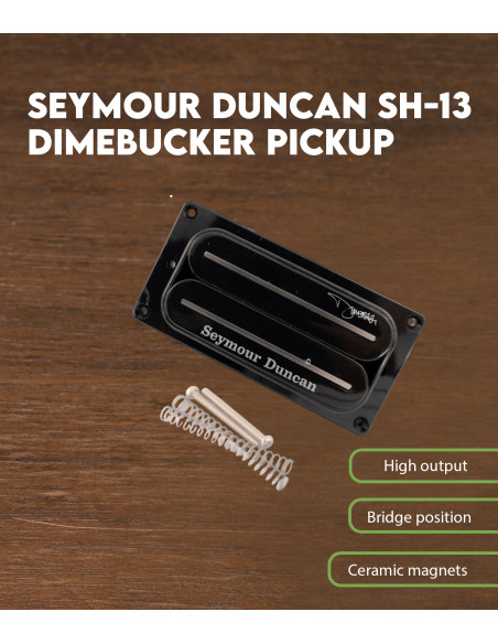 Características Pastilla Seymour Duncan SH-13 Dimebucker