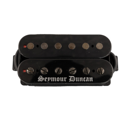 Seymour Duncan Black Winter Bridge Pickup | Black Metal