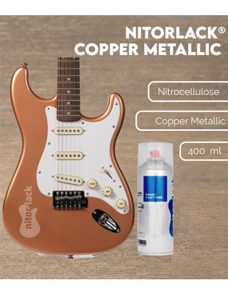 Laque Nitrocellulosique Nitorlack® Copper Metallic Spray | Maderas Barber