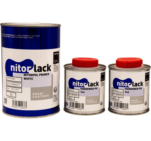 Imprimación Poliuretano Nitorlack® Blanca 1l.