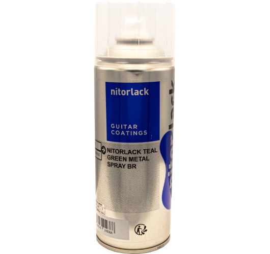 Nitorlack® Teal Green Metallic Nitrocellulose Lacquer Spray