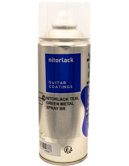Nitorlack® Teal Green Metallic Nitrocellulose Lacquer Spray
