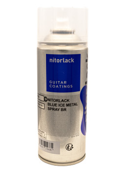 Laque Nitrocellulosique Nitorlack® Ice Blue Metallic Spray