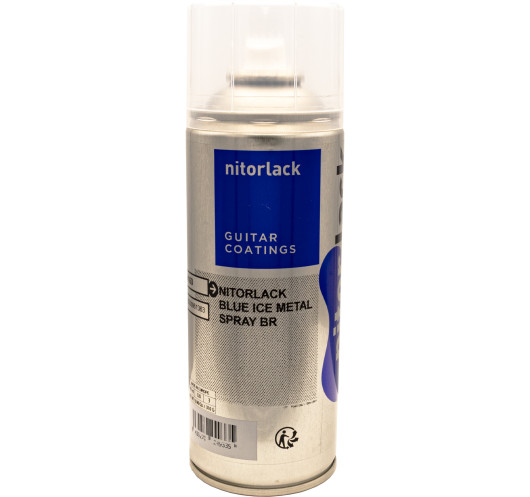 Laque Nitrocellulosique Nitorlack® Ice Blue Metallic Spray