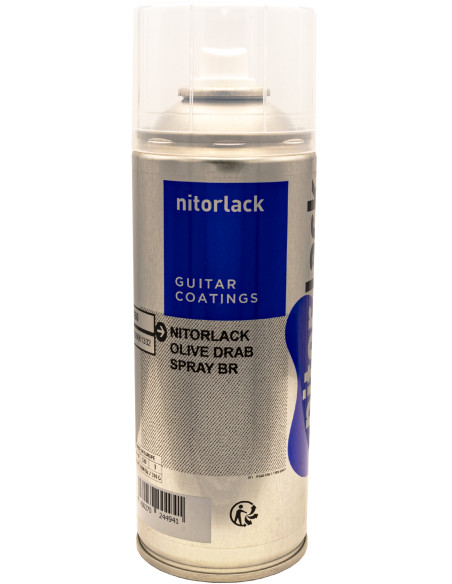 Nitorlack® Olive Drab Nitrocellulose Lacquer Spray