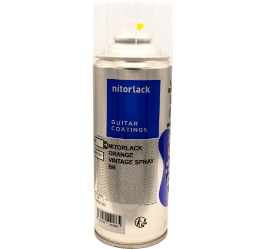 Laque Nitrocellulosique Nitorlack® Orange Vintage Gloss Spray