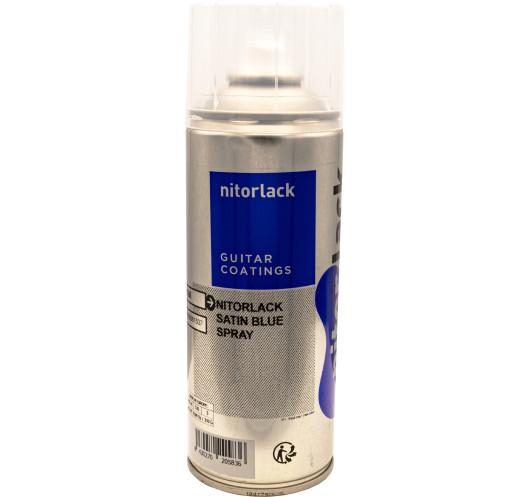 Nitorlack® Satin Blue Nitrocellulose Lacquer Spray
