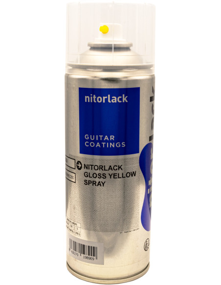 Nitorlack® Gloss Yellow Nitrocellulose Lacquer Spray