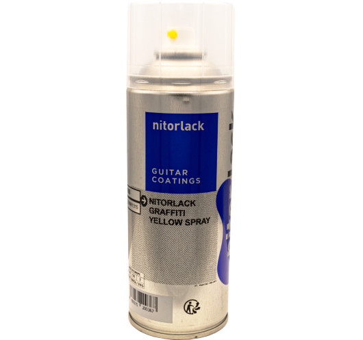 Laque Nitrocellulosique Nitorlack® Graffiti Jaune Spray