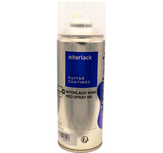Nitorlack® Wine Red Nitrocellulose Lacquer Spray