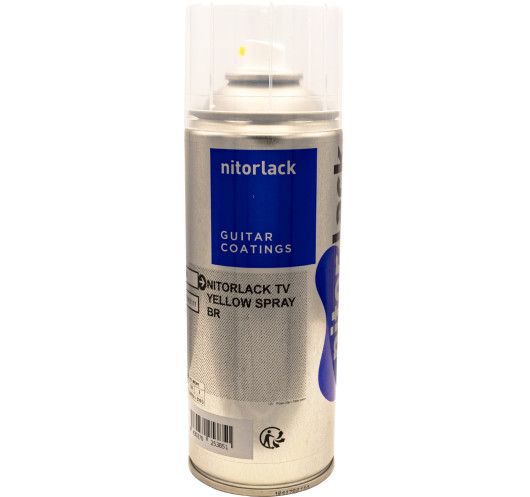 Laque Nitrocellulosique Nitorlack® Jaune TV Spray