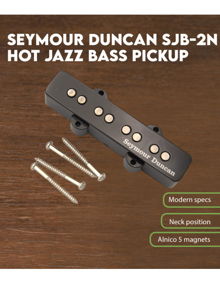 Micro Seymour Duncan Sjb-2n Hot Jazz Bass