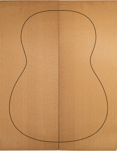 Tavola de abete europeo Torrefactada AAA chitarra classica | Maderas Barber