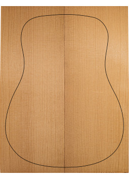 Tavola de abete europeo Torrefactada AA chitarra acustica | Maderas Barber