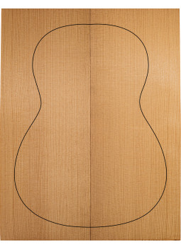 Tavola de abete europeo Torrefactada AA chitarra classica | Maderas Barber