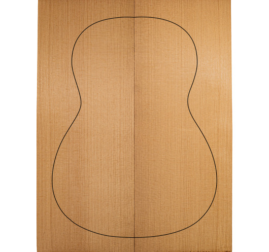 Tavola de abete europeo Torrefactada AA chitarra classica | Maderas Barber