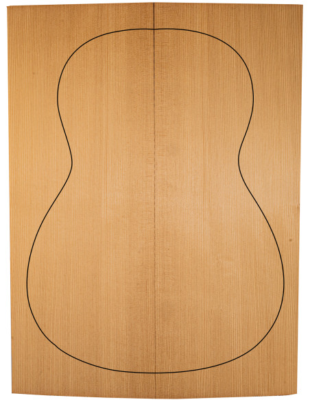 Torrefied A Grade European Spruce Classical Guitar Soundboard | Maderas Barber
