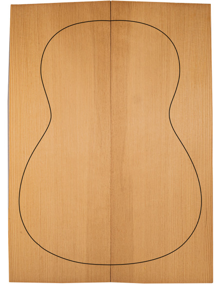 Tables Épinette Européen Torréfiée B Guitare Classique | Maderas Barber