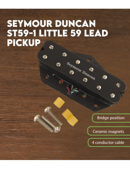 Micro Seymour Duncan St59-1 Little 59 Lead