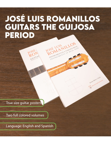 Livre de Jose Luis romanillos guitares époque de guijosa