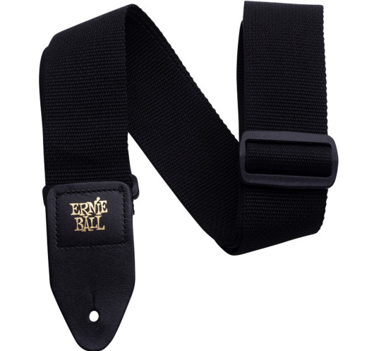 Correa Ernie Ball Negra Polipropileno