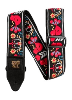 Ernie Ball Redbird Rising Jacquard Strap