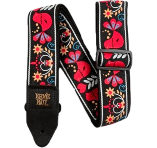 Ernie Ball Redbird Rising Jacquard Strap