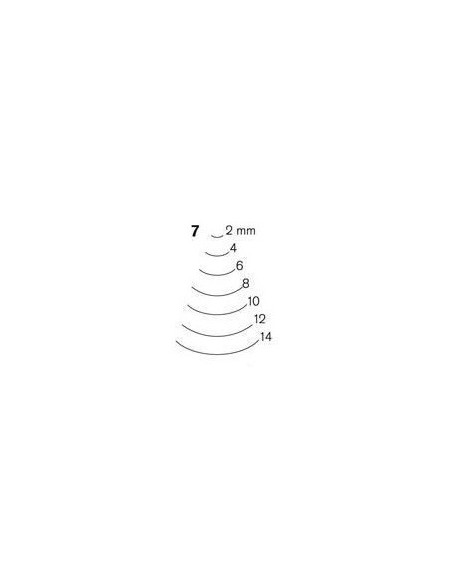 Gouge Demi-Ronde Pfeil 7/18 | Maderas Barber