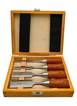 Set de Formones Luban de 4 Piezas