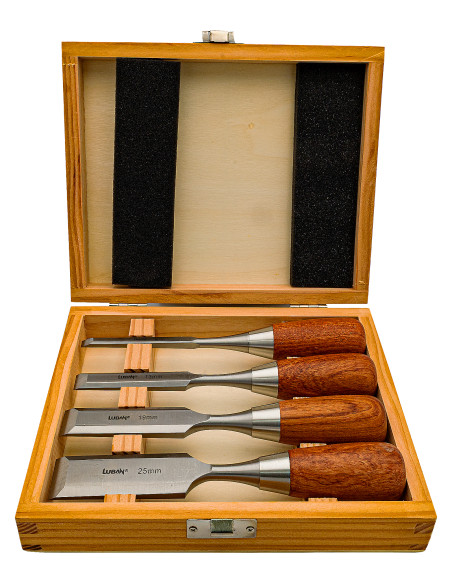 Set de Formones Luban de 4 Piezas