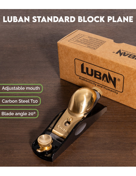 Cepillo Luban Block Standard | Maderas Barber