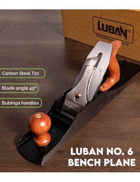 Cepillo de Banco Luban Nr. 6 | Maderas Barber