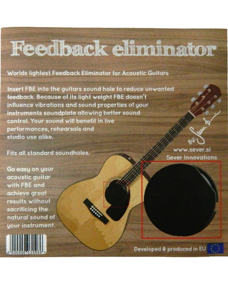 Sound Eliminator for Acoustic Guitar
