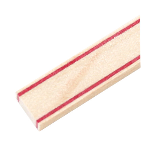 Couvre-joint Éclisse Blanc Rouge - Érable - Blanc Rouge