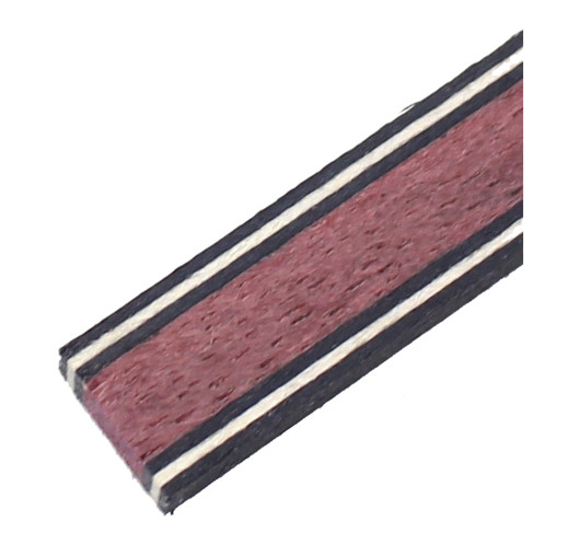Couvre-joint Éclisse Noir Blanc Noir - Purple Heart - Noir Blanc Noir