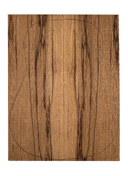 Clearance Black Limba Classical/Acoustic Guitar Backs | Maderas Barber