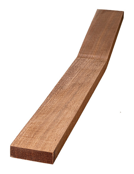 Clearance African Mahogany Neck 500+250x85x25 mm 15º Headstock Angle | Maderas Barber