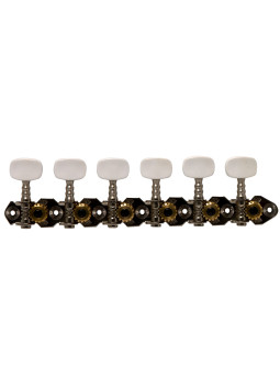 42.09.H/P (6+6) Nickel Machine Head for Bandurria