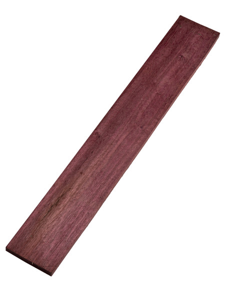 Touche Purple Heart Liquidation Guitare 470/530x75x9 mm. | Maderas Barber